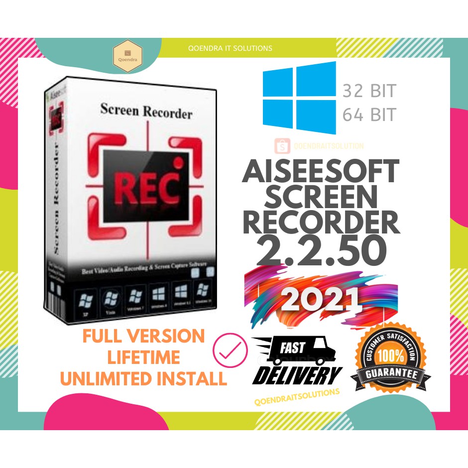 [SCS] Aiseesoft Screen Recorder 2.2.50 2021 | Lifetime | Full version ...