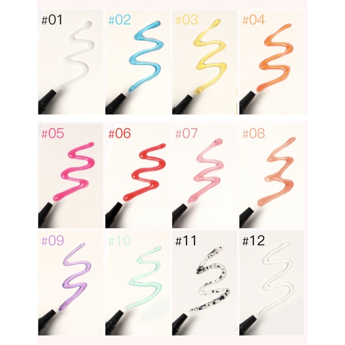 มาใหม่-สีเจลใส-5d-สีแคนดี้-เล็บเกาหลี-เจลปั้นนูน-เจลนูน-สีเจล-สีเยลลี่-สีมาการอง-เจลลี่-ส่องไฟ-กาวเล็บ-ตกแต่งเล็บ-น่ารัก