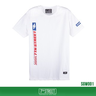 7th Street เสื้อยืด รุ่น SGW001 Good wear-ขาว ของแท้ 100%