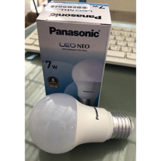 หลอดไฟ LED Panasonic 7 W ราคา59 บาท