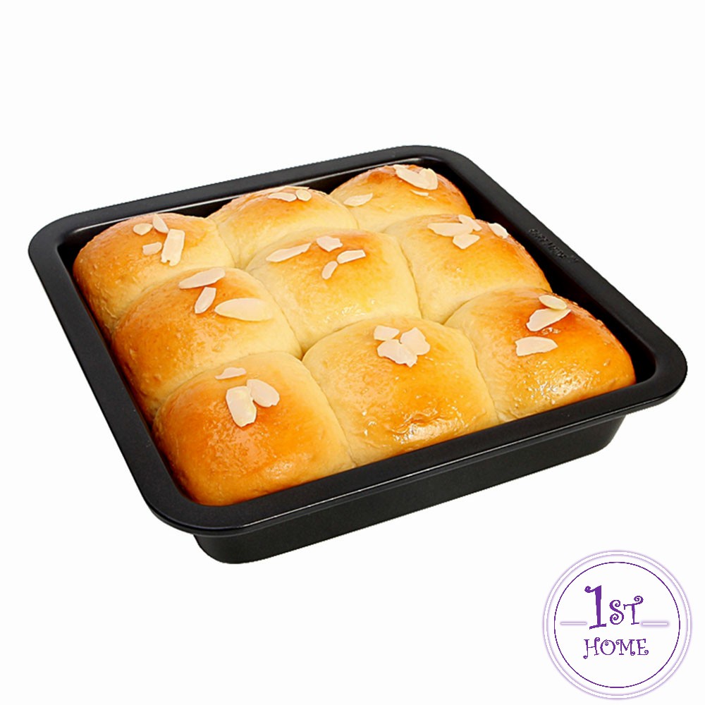 ถาดอบเค้กแบบสี่เหลี่ยม-ถาดอบพิซซ่า-ถาดอบขนมปัง-square-cake-pan