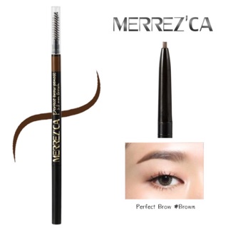Merrez’ca Perfect Brow Pencil ดินสอเขียนคิ้ว เทอร์เรซห้า