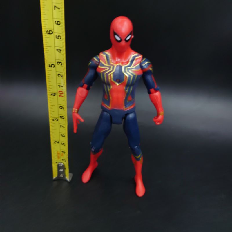 โมเดล-spiderman-all-star-รวม-สไปเดอร์แมน-ทุก-series-ขนาด-15-18-cm-ขยับแขนขาได้-มีไฟกลางตัว-ราคาถูกมาก-พร้อมส่งทันที