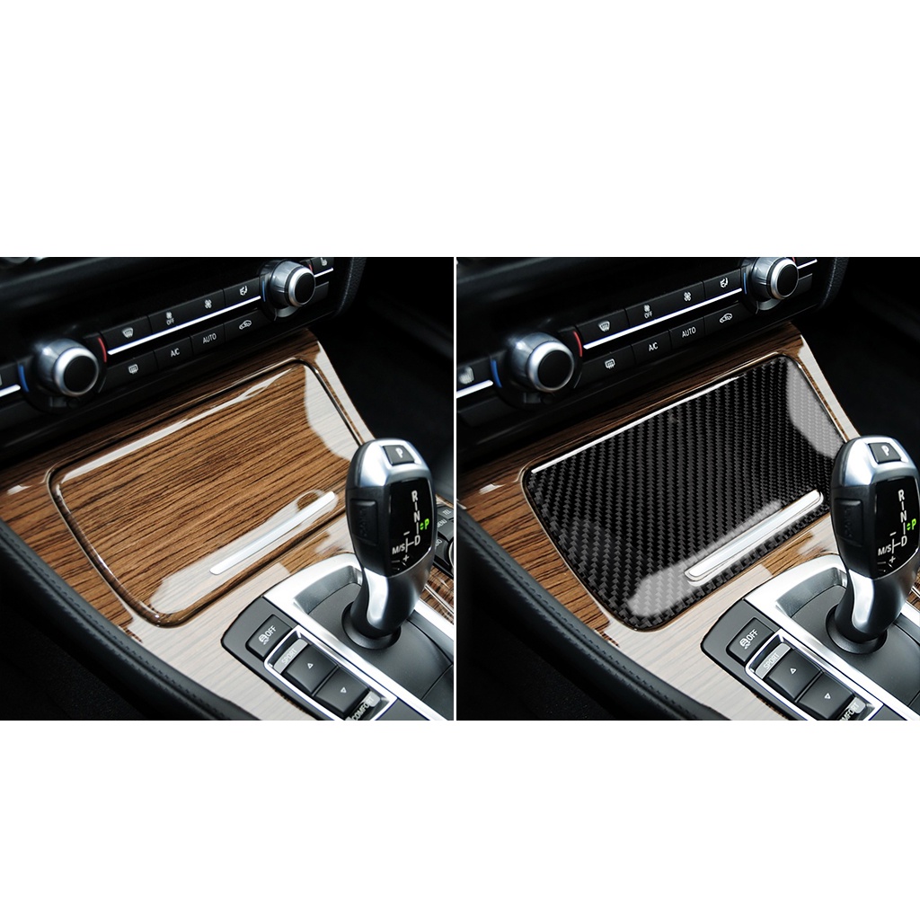 สติกเกอร์คาร์บอนไฟเบอร์-ดัดแปลง-สําหรับติดตกแต่งภายในรถยนต์-bmw-f10-11-17-ปี