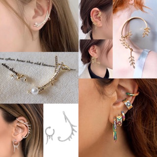 G4/เกี่ยวหู ต่างหูงานแบรนด์เกาหลี มีหลายแบบ ear cuff