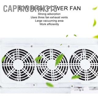 Capricorn315 เครื่องดูดฝุ่น 3 พัดลม 40W สําหรับตกแต่งเล็บ