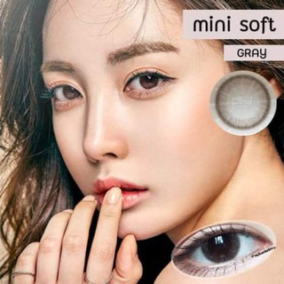 คอนแทคเลนส์ (kitty kawaii) Mini Soft Gray (Soff)สายตาปกติ