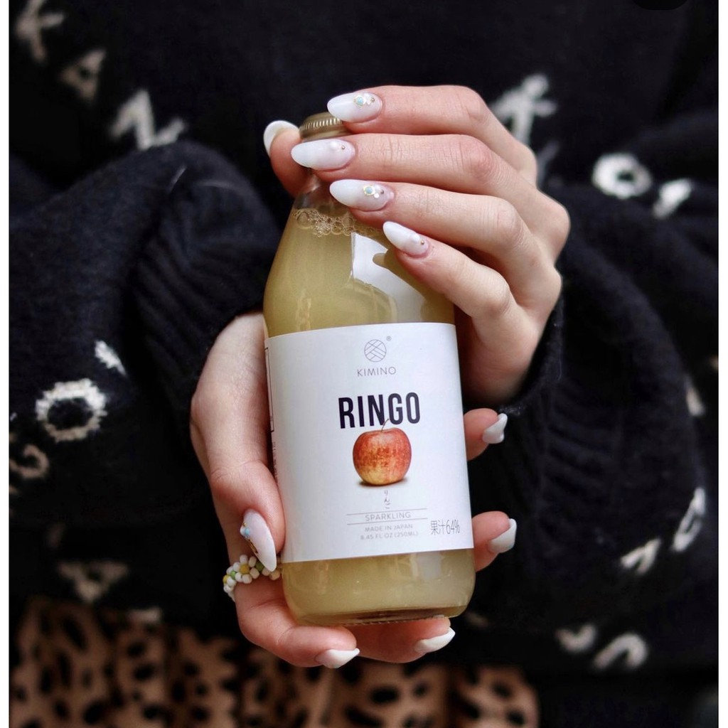 Ringo sparkling drink น้ำแอปเปิลญี่ปุ่น สปาร์คคลิ่ง (Kimino Ringo ...