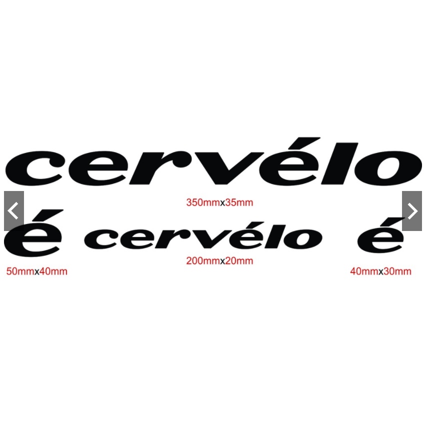 สติ๊กเกอร์-cervelo-สำหรับจักรยานเสือภูเขา-จักรยานเสือหมอบ