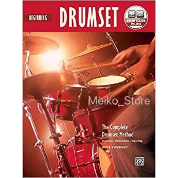 หนังสือเรียนกลอง Alfred Drumset Beginning Drum Lesson Book | Shopee ...