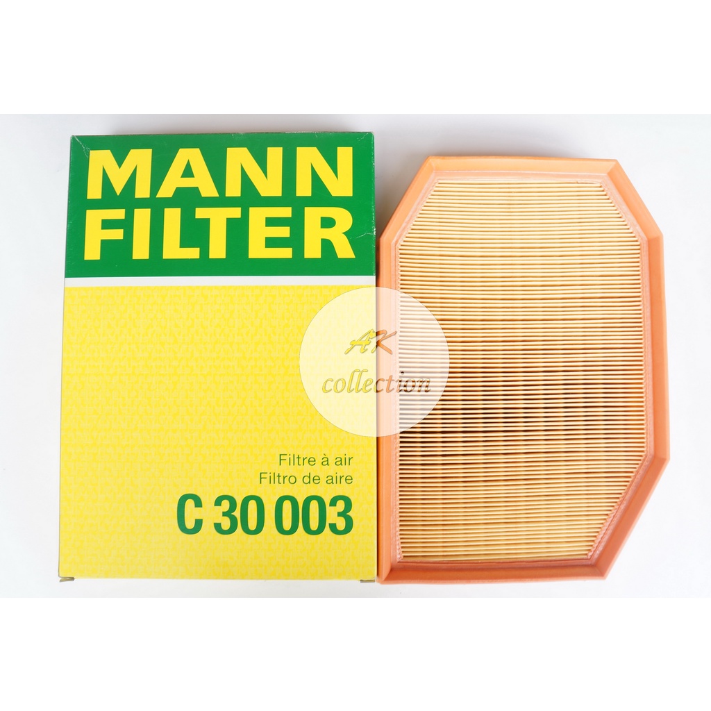 bmw-กรองอากาศ-ไส้กรองอากาศ-air-filter-mann-filter-c30003-bmw-บีเอ็ม-รุ่น-f10-523i-528i-530i-เครื่อง-n52-n53