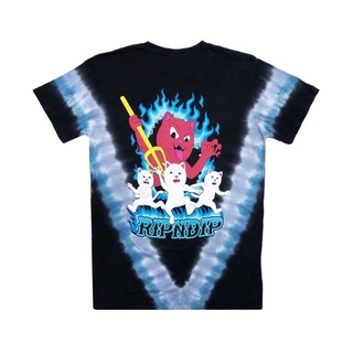 SLUM LTD - RIPNDIP Hades Tee Blue/Black V Dye