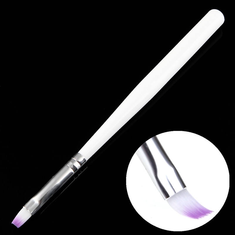 1-ชิ้น-ยูวีเจล-วาดภาพ-แปรงปากกา-เพ้นท์เล็บ-แปรงสําหรับทําเล็บ-diy-เครื่องมือไล่ระดับสีม่วง-แปรงสีขาว