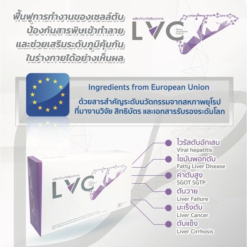 อาหารเสริมบำรุงตับ-lvc-สารสกัดจากเห็ดหลินจือ