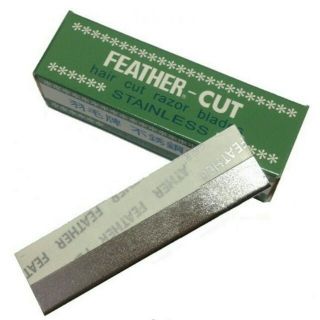 ใบมีด คมเดียว "Feather Cut ขนนก (มีดกันคิ้ว)