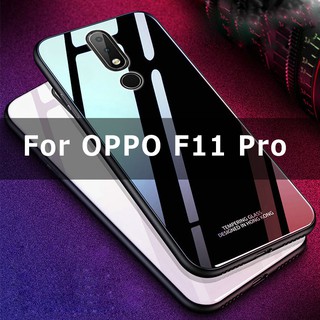 เคสโทรศัพท์มือถือสําหรับ Oppo F 11 / F11 Pro F 7ฟิล์มกระจกนิรภัย