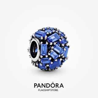 Pandora ชาร์มน้ําแข็ง สีฟ้า สําหรับของขวัญวันเกิดผู้หญิง p825