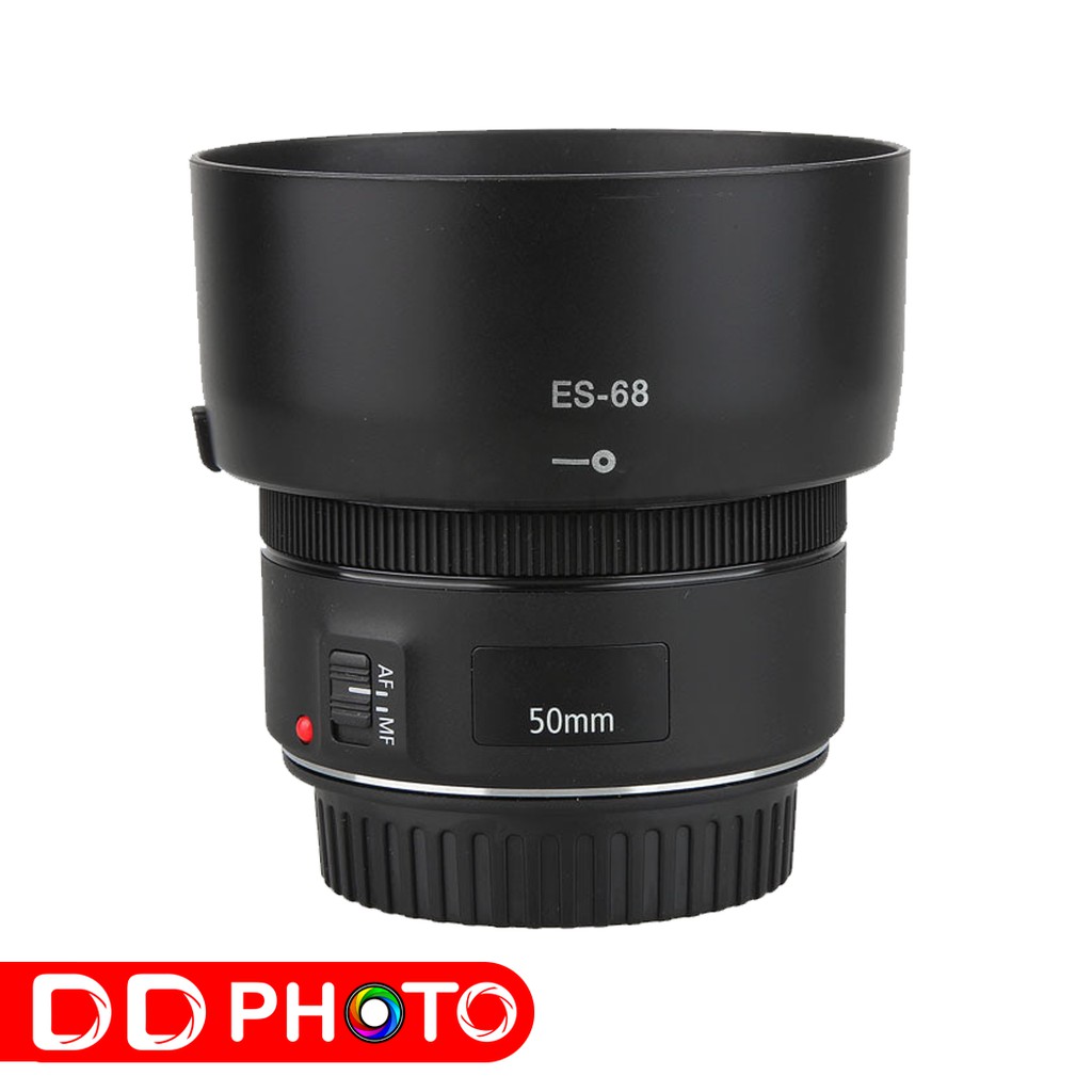 ภาพหน้าปกสินค้าLens Hood ES-68 For Canon EF 50mm f/1.8 STM จากร้าน dd_photo บน Shopee