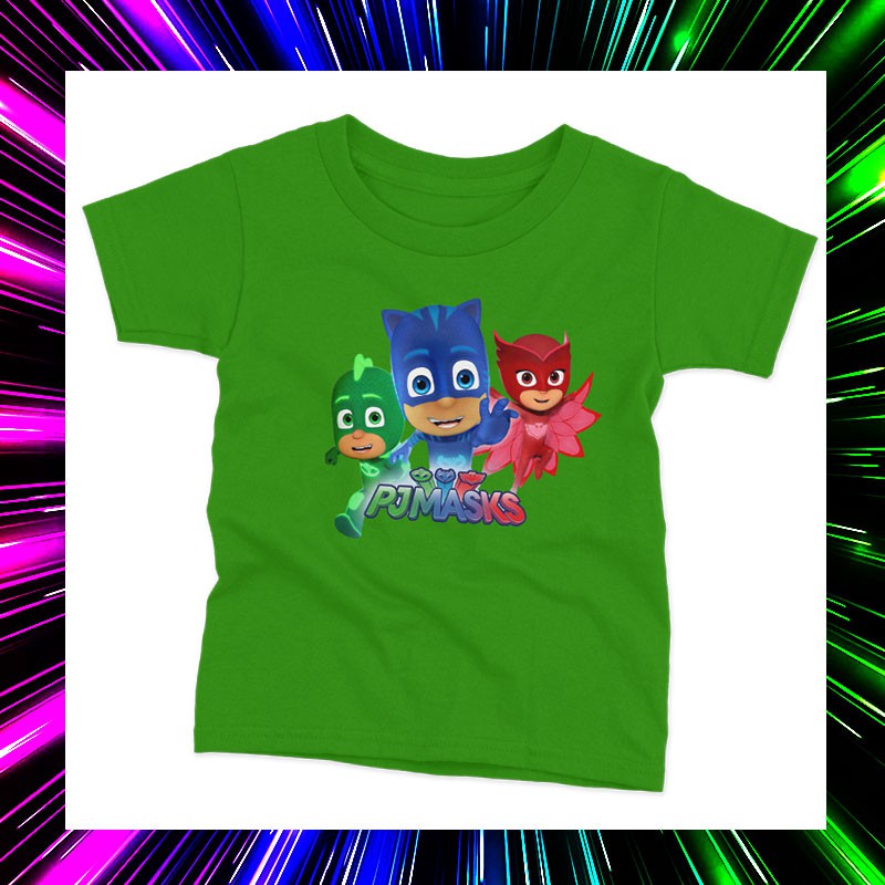 พร้อมส่ง-เสื้อเด็ก-ลาย-pj-masks-1-ลายการ์ตุนซูเปอร์ฮีโร่-ยูทูปยอดฮิต