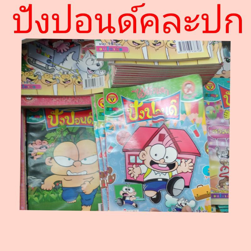 ปังปอนด์-การ์ตูน-มือ1-ตกรุ่นคละปก