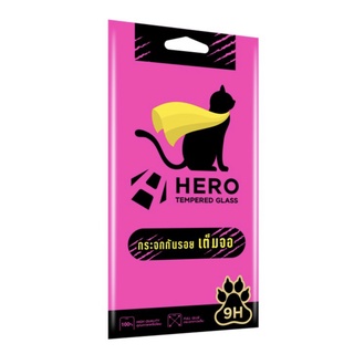 Hero Cat ฟิล์มกระจกเต็มจอ OPPO A9 2020/A5 2020/A5s/A3s/F11 Pro/F9/F7/F5/Reno 6 5G/Reno 5/5G/Reno 4Z 5G/Reno 4/Reno 2F