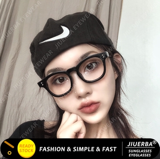 สินค้า (JIUERBA) แว่นตาแฟชั่น ป้องกันรังสี สไตล์เกาหลี สำหรับผู้หญิง