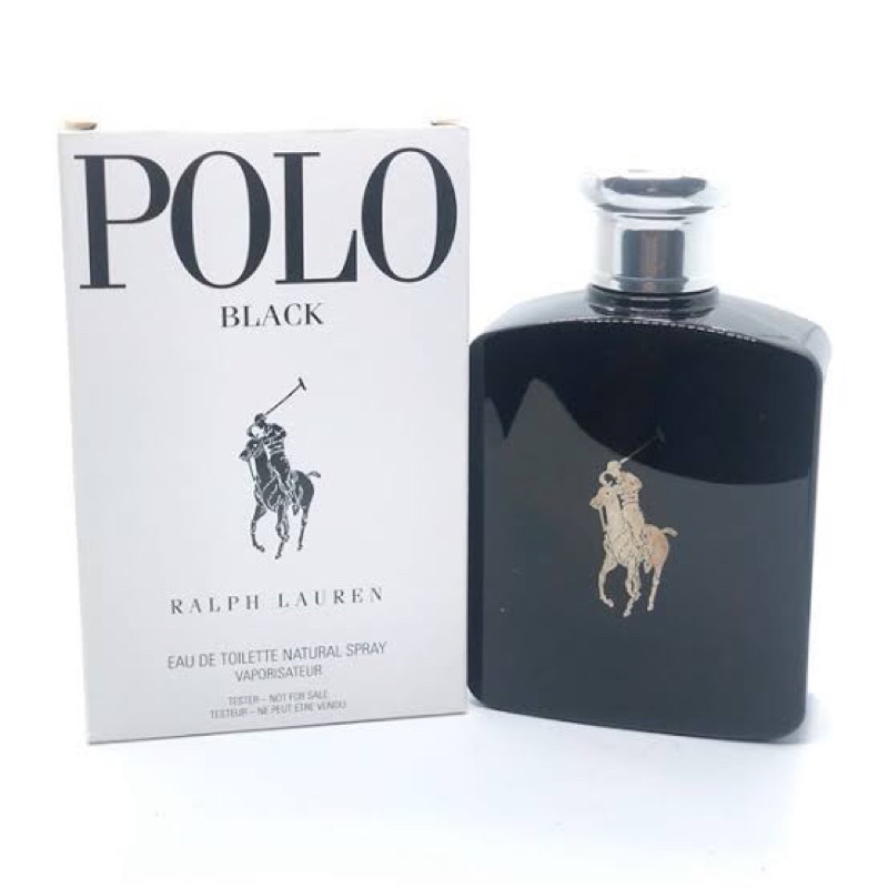 ralph-lauren-polo-black-edt-125ml-เทสเตอร์-กล่องขาว-ของแท้