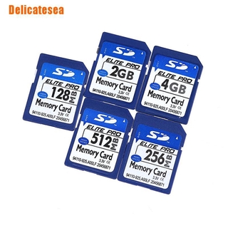 ภาพขนาดย่อของภาพหน้าปกสินค้าการ์ดหน่วยความจํา 128 Mb 256 Mb 512 Mb 2gb 4gb Sd จากร้าน delicatesea.th บน Shopee