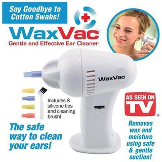 WaxVac เครื่องทำความสะอาดหู แบบใหม่ สำหรับดูดขี้หู