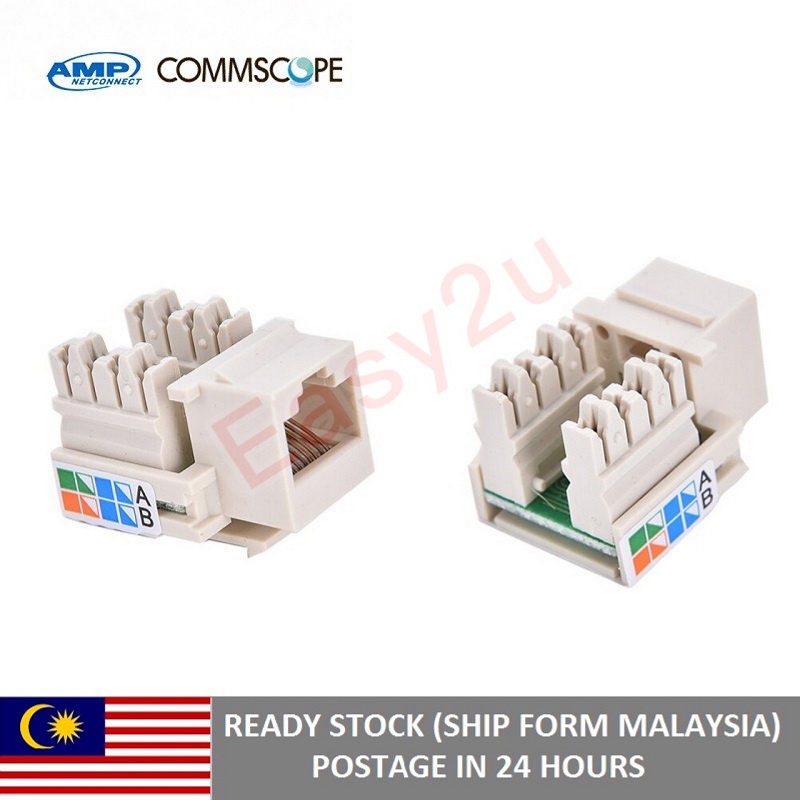 แจ็คโมดูลาร์กล้องโทรทรรศน์-amp-cat5e-sl-series-rj45-amp-cat5e