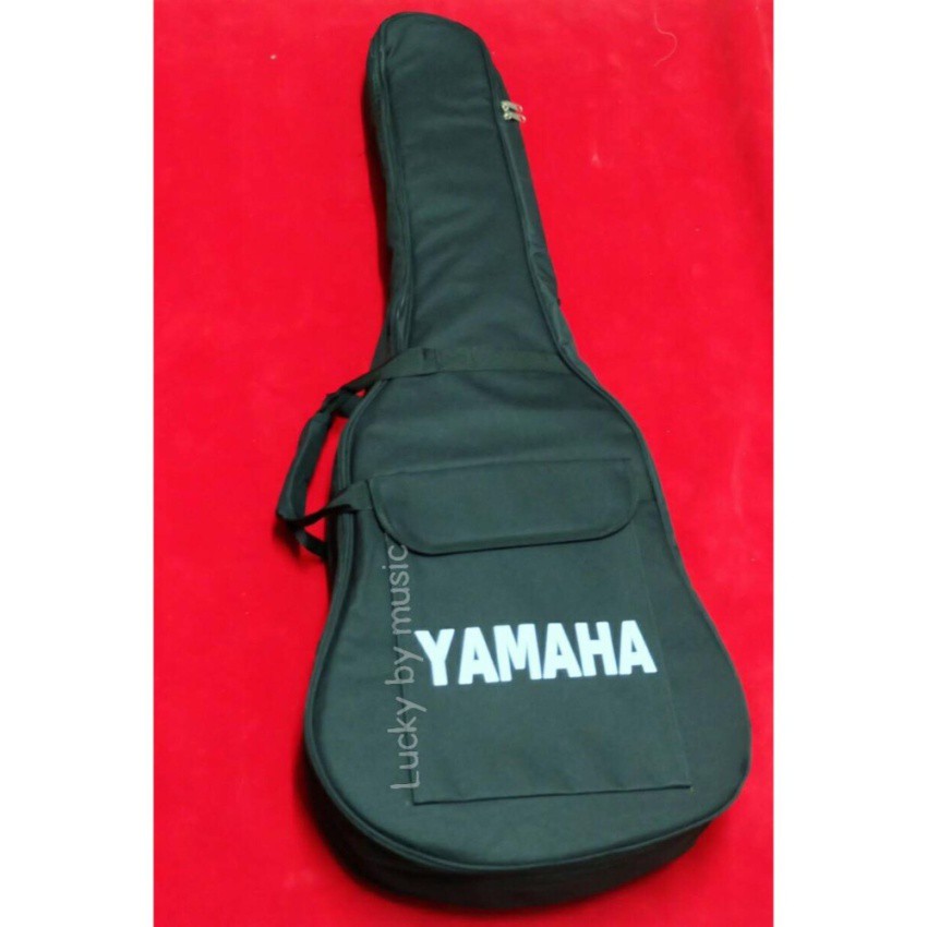 พร้อมส่ง-กระเป๋ากีต้าร์โปร่ง-yamaha-อย่างหนาบุฟองน้ำ-สีดำ-ซอฟเคสโปร่ง-ใส่กีต้าร์โปร่งได้ถึง-ขนาด-41นิ้ว