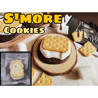 🔴ขั้นต่ำ​5ชิ้นคละได้ทั้งร้าน🔴 ซอฟท์คุ้กกี้สมอร์(Smore Cookies) คุ้กกี้ดาร์คช็อคโกแลตมาร์​ชเมลโลว์และแครกเกอร์รสชีส