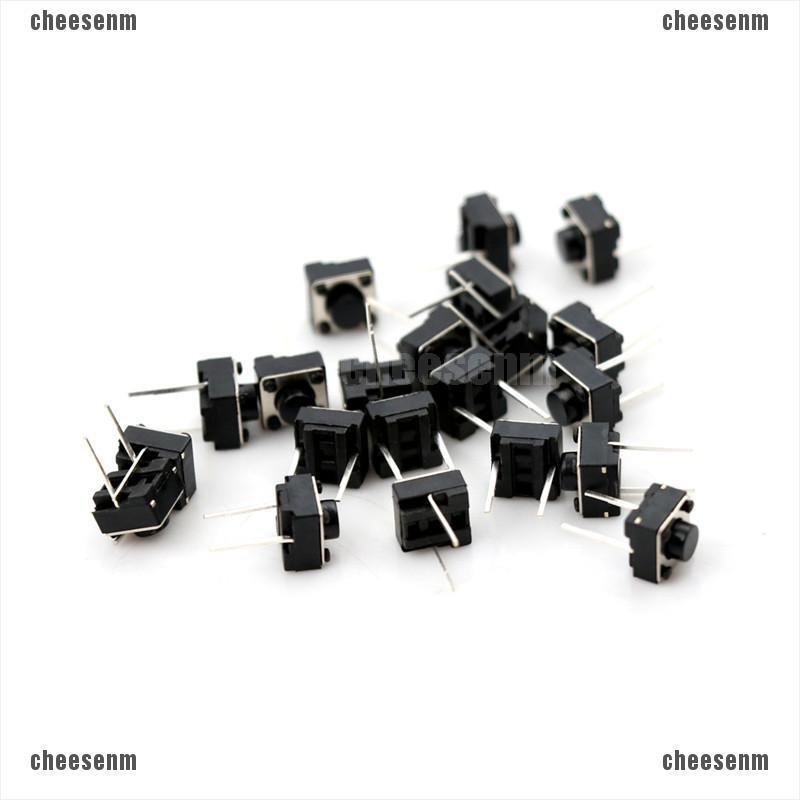 cheesenm-ปุ่มกดสวิตช์-2-pin-dip-6x6-x-20-ชิ้น