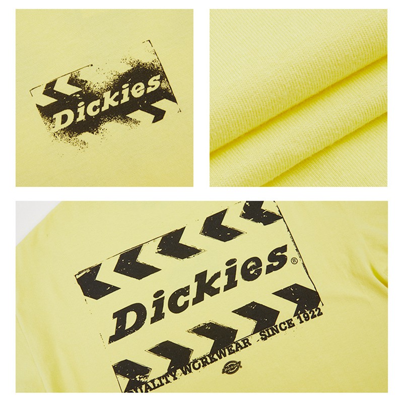 dickies-เสื้อยืดแขนสั้นพิมพ์ลาย-dickies-เสื้อคู่รัก