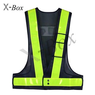 ภาพขนาดย่อของภาพหน้าปกสินค้าF11  Reflective Vest safety vest  เสื้อกั๊กสะท้อนแสง กั๊กจราจร,ความปลอดภัย จากร้าน subeixu บน Shopee ภาพที่ 3
