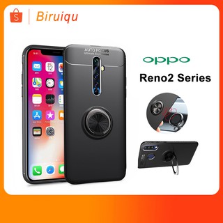 【 Car Phone Case 】OPPO Reno2 Reno 2 F  Reno2F เคสโทรศัพท์แม่เหล็กสำหรับ Car Holder Phone Case