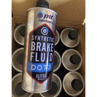 SYNTHETIC BRAKE FLUID DOT 3 ขนาด (1L)*ต้องการยกลังกดสั่ง12ขวด*