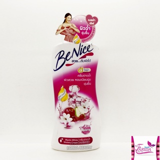 🔥โปรค่าส่ง25บาท🔥 BeNice mystic white Shower Cream ครีมอาบน้ำ บีไนซ์ 450ml