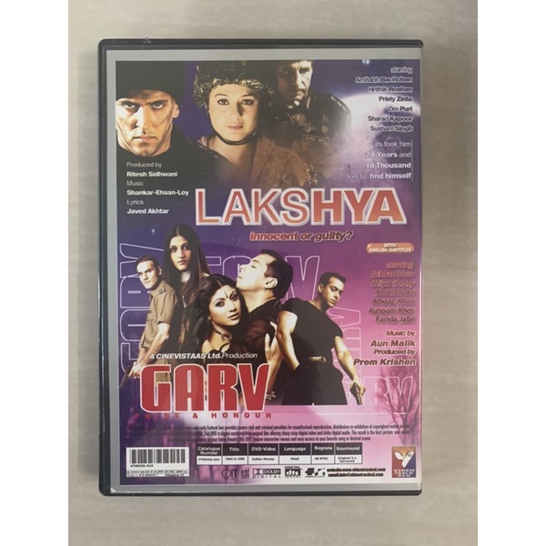 dvd-หนังอินเดีย-hindi-lakshya-garv