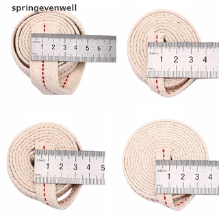 สินค้า [springevenwell] ไส้ตะเกียงน้ํามันก๊าด ผ้าฝ้ายถัก 1 เมตร สําหรับโคมไฟน้ํามัน