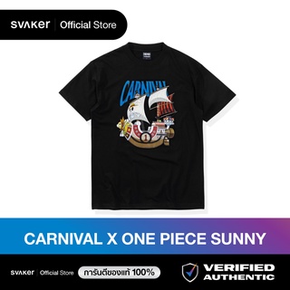 ✔☞▷CARNIVAL X ONE PIECE DROP2 SUNNY T-SHIRT BLACK ของแท้100%