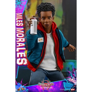 *ออกใบกำกับภาษีได้ ฟิกเกอร์ โมเดล ของสะสม Hot Toys MMS567 Spider-Man Into the Spider-Verse 1/6 Miles Morales