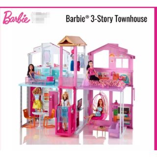 บ้าน​ตุ๊กตา​บา​ร์บี้3ชั้น​ Barbie 3 story townhouse​
