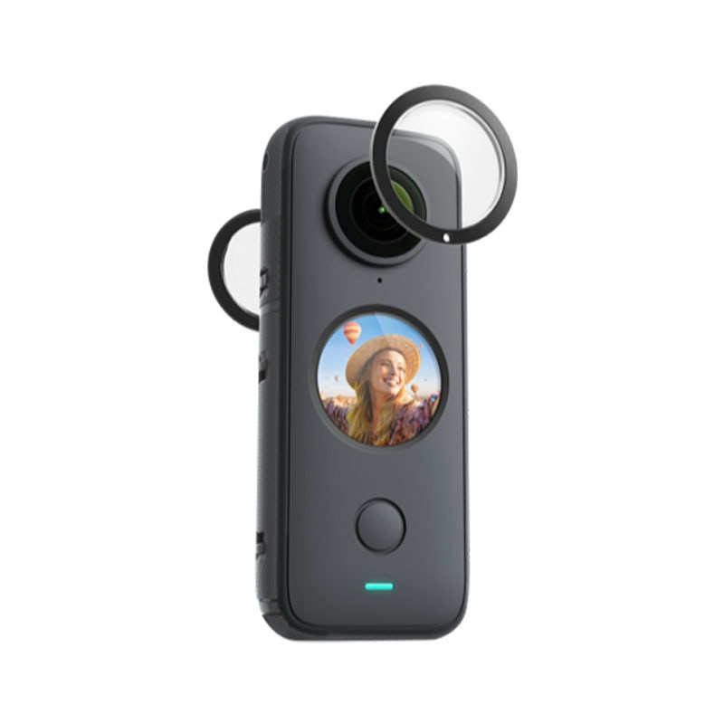 ภาพหน้าปกสินค้าการ์ดป้องกันเลนส์กล้อง สำหรับ Insta360 One X2