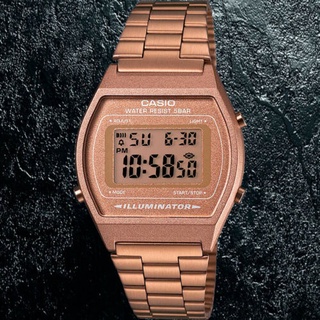 ภาพหน้าปกสินค้าของแท้ 100% Casio นาฬิกาข้อมือผู้หญิง รุ่น B640WC-5ADF สีโรสโกลด์  ประกันศูนย์ CMG 1 ปีเต็ม ไม่แท้ยินดีคืนเงิน ที่เกี่ยวข้อง