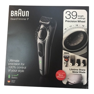 Braun Beard Trimmer 7 BT7240 Shave &amp; Trim Kit (US Plug) - 39 Length Settings