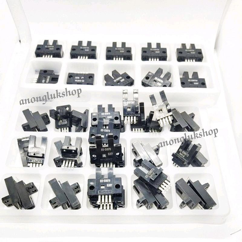เซ็นเซอร์ก้ามปู Omron EE-SX 471 670 670A 671 671A 672 672A 673 673A 674 ...