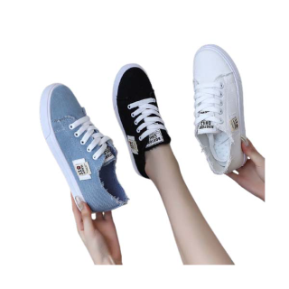 ( HS-22 ) โค้ด HISA549 โค้ดเพิ่ม 15% สูงสุด 30.- Hiso รองเท้าผ้าใบหลากสีใส่เล่นหรือใส่ไปเที่ยวได้หมดทุกส