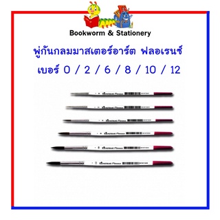 พู่กันกลมมาสเตอร์อาร์ต ฟลอเรนซ์ เบอร์ 0 / 2 / 6 พร้อมส่ง