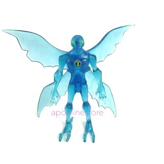 Ben10 Ultimate Alien Clear Blue Stealth Big Chill Action Figure Bandai  #เบนเทน
